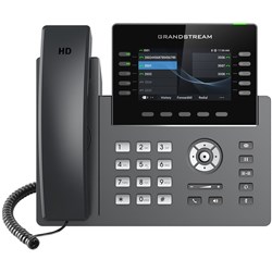 Grandstream GRP2615 10 Line Corded Desk IP Phone Grey