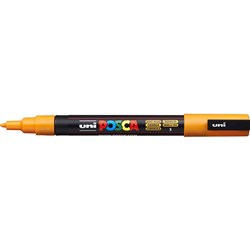 Uni Posca PC-3M Paint Marker Fine Bullet 1.3mm Bright Yellow