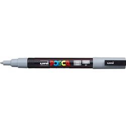 Uni Posca PC-3M Paint Marker Fine Bullet 1.3mm Grey