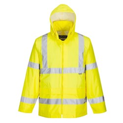 Portwest Hi-Vis Rain Jacket Medium Yellow