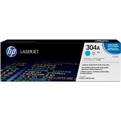 HP 304A LaserJet Toner Cartridge Cyan CC531A