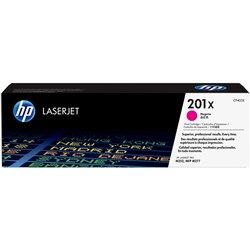 HP 201X LaserJet Toner Cartridge High Yield Magenta CF403X