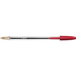 Bic Cristal Original Ballpoint Pen Medium 1mm Red